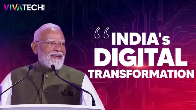 PM Modi Highlights India's Tech Transformation at VivaTech