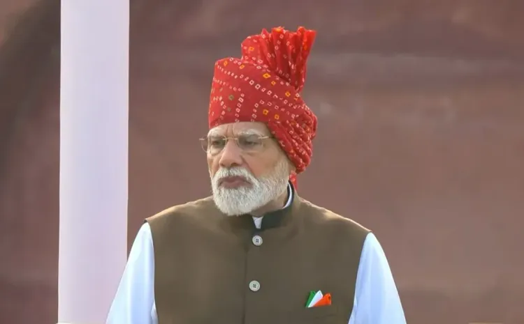 PM Modi's I-Day speech: AI training for 1 crore youth, Viksit Bharat 2047 vision