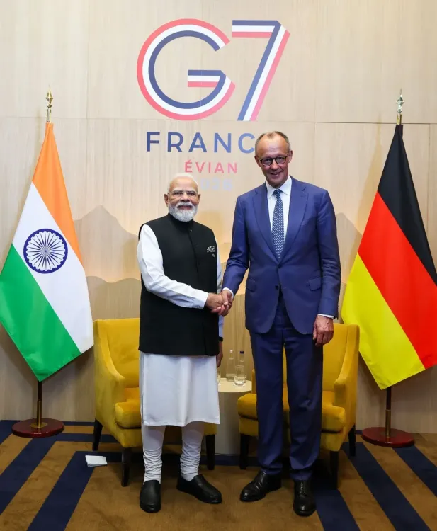 PM Modi Holds Talks With German Chancellor Merz, Eyes Broader Bilateral Ties