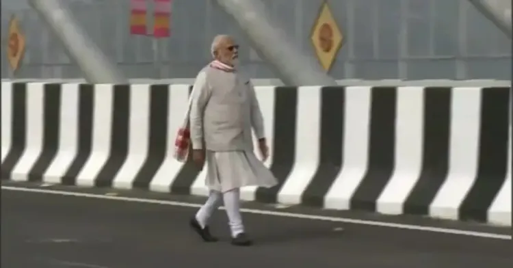 Did PM Modi Just Inaugurate a Bridge Over the Brahmaputra River in Guwahati?