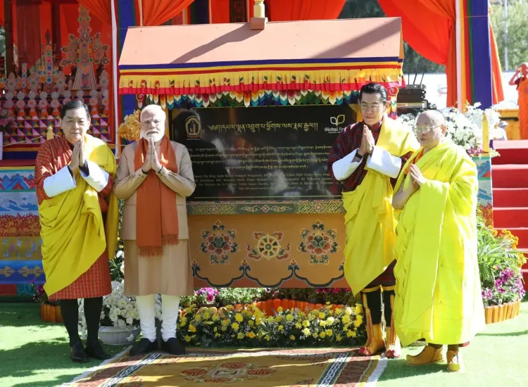 Did PM Modi Inaugurate the Kalachakra ‘Wheel of Time’ with Bhutan's King?
