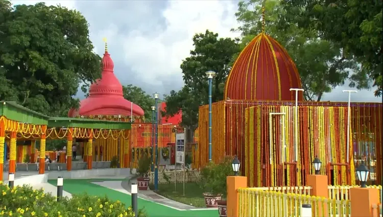 Did PM Modi Inaugurate the Revamped 524-Year-Old Tripura Sundari Temple?