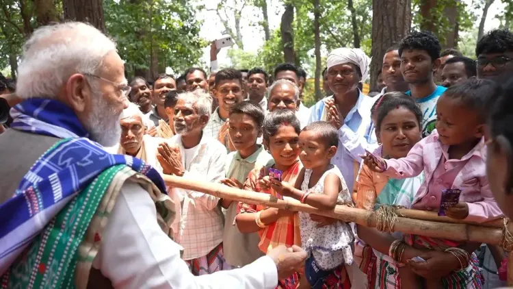 PM Modi joins President Murmu at Odisha development event