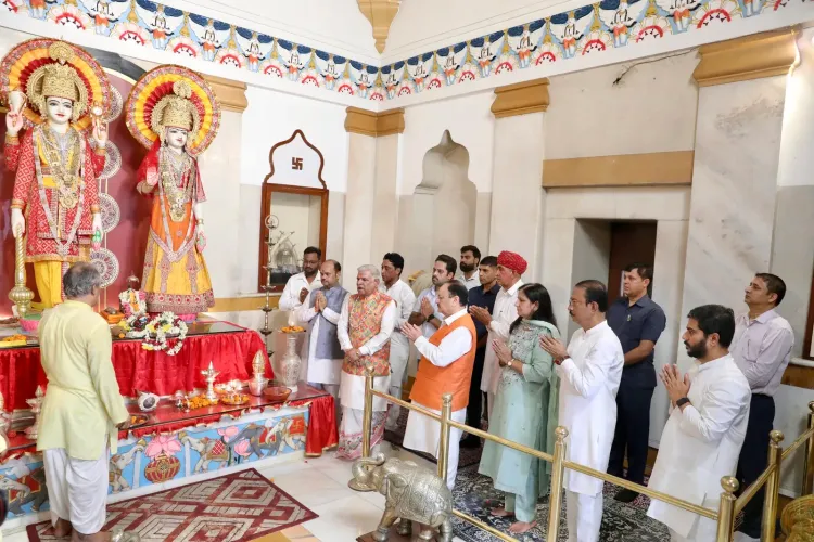 मोदी के 12 वर्ष पूरे: बिरला मंदिर में नड्डा ने की विशेष पूजा, बोले — 'स्वर्ण अक्षरों में दर्ज होगा यह दिन'