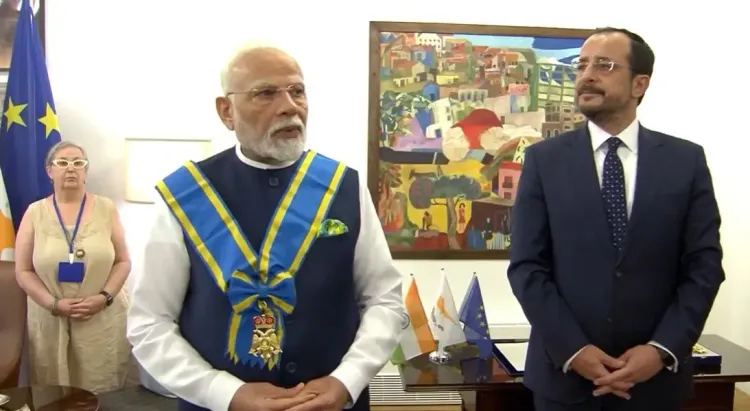 क्या पीएम मोदी को साइप्रस का सर्वोच्च सम्मान मिला? विनम्रता और कृतज्ञता से स्वीकार करते हैं