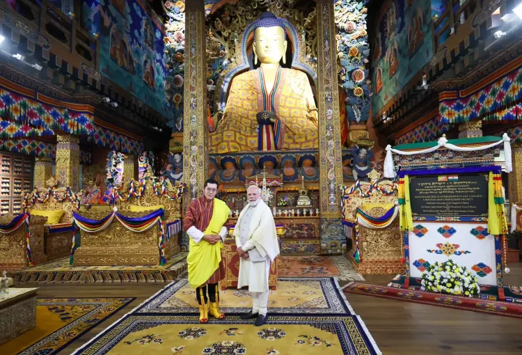 How does PM Modi Appreciate the Vision of Druk Gyalpos in Strengthening India-Bhutan Ties?