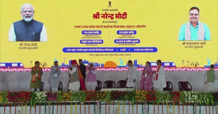 PM Modi Launches Development Projects in Balotra, Rajasthan