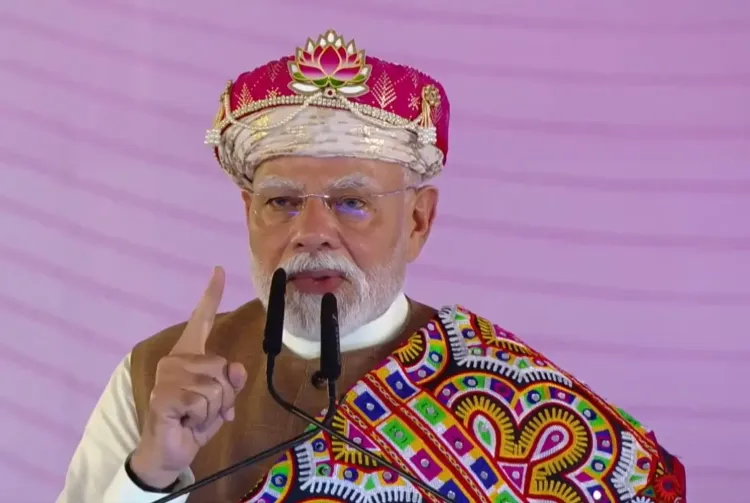 Did PM Modi Launch a Women's Health Initiative in MP's Dhar?