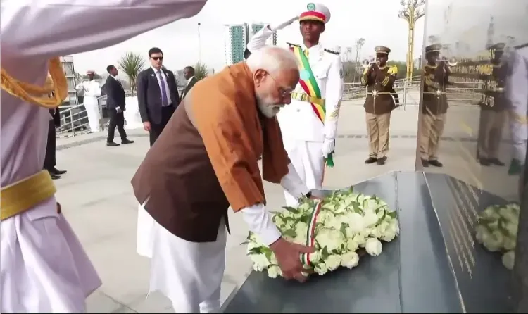 Did PM Modi Honor Ethiopian Heritage at the Adwa Victory Monument?