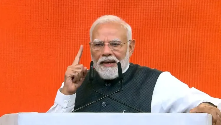 PM मोदी का 'विकसित भारत संकल्प सभा' में संबोधन: कर्म ही धर्म, 2047 तक टॉप-3 अर्थव्यवस्था का संकल्प