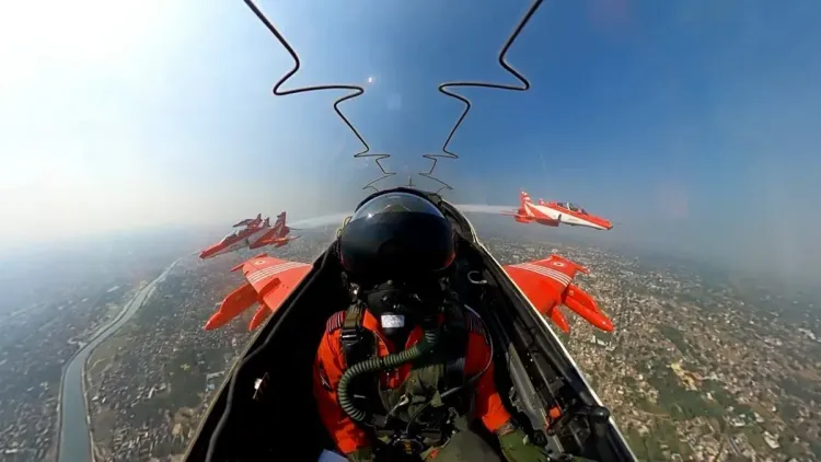 PM Modi Marvels at Varanasi Air Show Spectacle