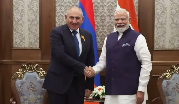 Modi meets Armenia's Pashinyan at SCO Summit in Bishkek, eyes defence and pharma ties