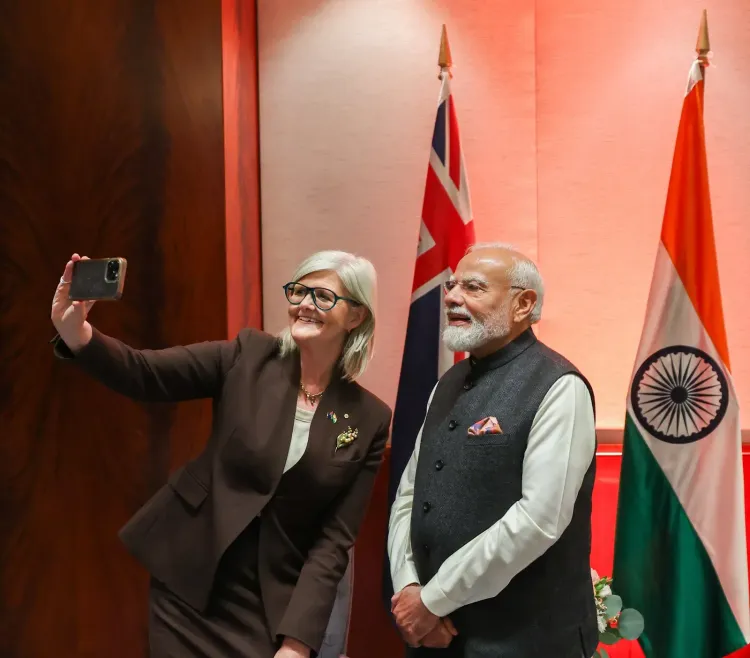 PM Modi Meets Australia Governor-General Sam Mostyn in Melbourne