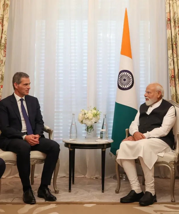 PM Modi Meets CMA CGM Chief on India Maritime Growth