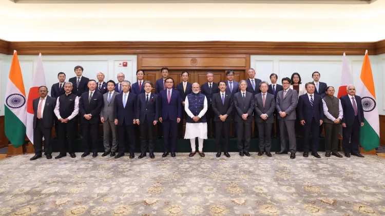 Prime Minister Modi Engages with Japanese Business Leaders to Enhance Economic Ties