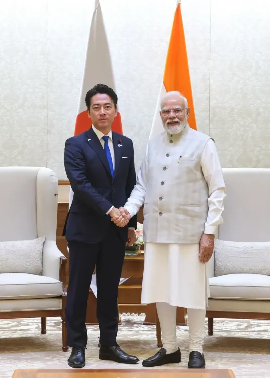 PM Modi meets Japan's Defence Minister Koizumi, eyes deeper Indo-Pacific ties