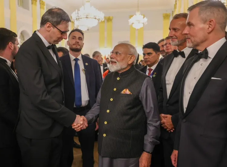 PM Modi Meets Slovak Scholar Who Translated Upanishads