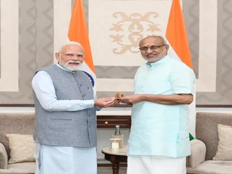 What Did PM Modi and Vice-President Radhakrishnan Discuss?