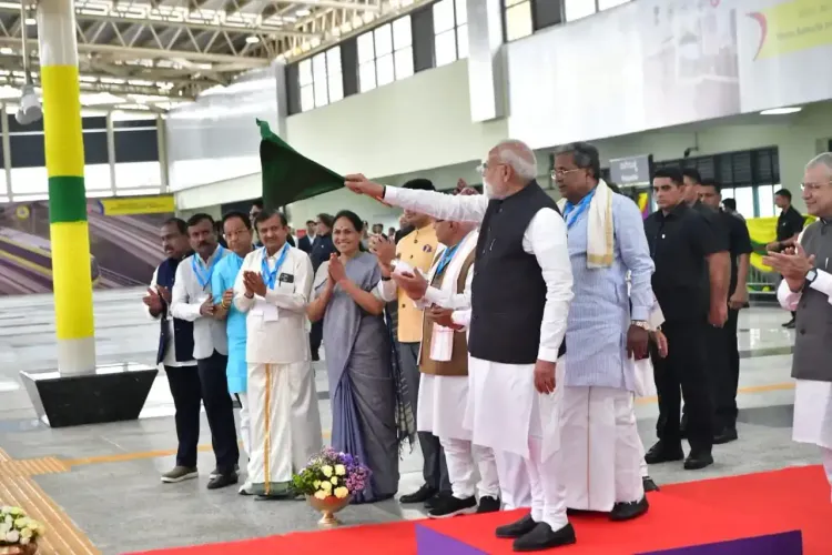Did PM Modi Purchase a Metro Ticket and Launch Yellow Line Services in Bengaluru?