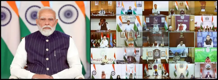 PM Modi Urges State Leaders to Unite Against West Asia Crisis