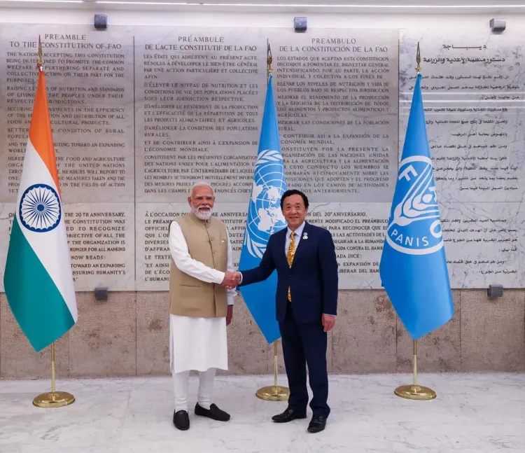 PM Modi receives FAO Agricola Medal 2026 for food security, farmer welfare
