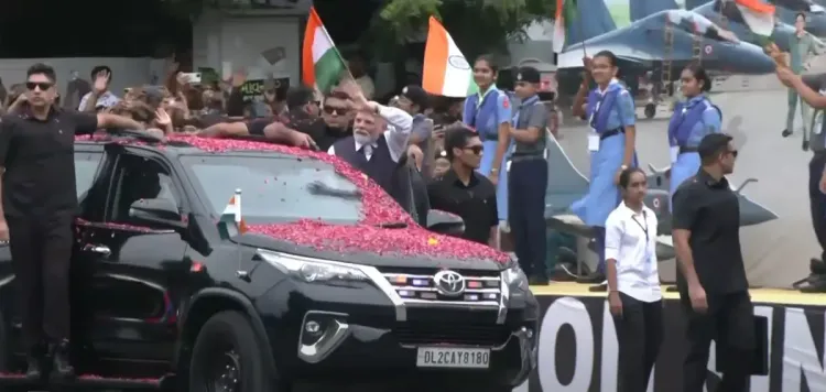 Why Did PM Modi Receive Such a Grand Welcome in Bhavnagar, Gujarat?