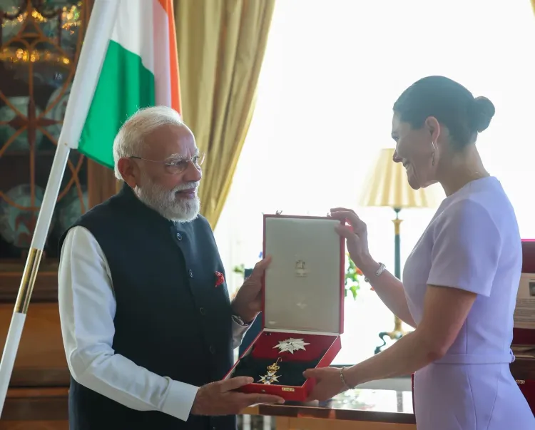 PM Modi receives Sweden's Royal Order of Polar Star, his 31st global honour