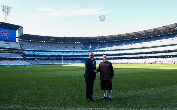 PM Modi Shares MCG Visit Glimpses During Australia Trip