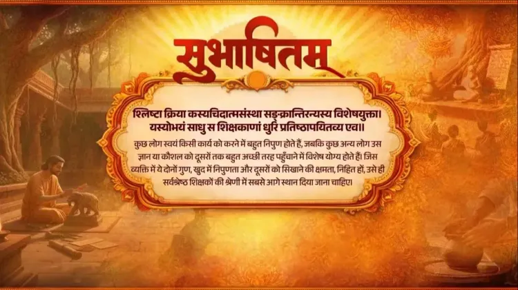 PM Modi shares Sanskrit verse honouring ideal teachers