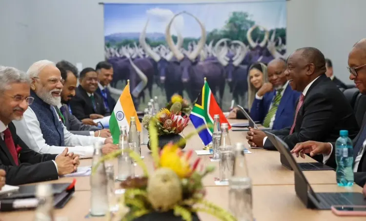 How are PM Modi and South African Prez Ramaphosa Enhancing Trade and Technology?