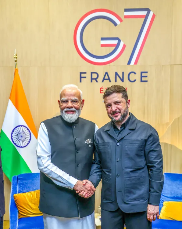 Modi-Zelenskyy G7 meet: India pushes to restore pre-war trade ties