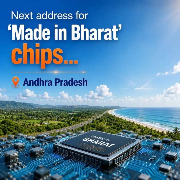 PM Modi to Lay Foundation Stone for New Semiconductor Plant in Andhra Pradesh