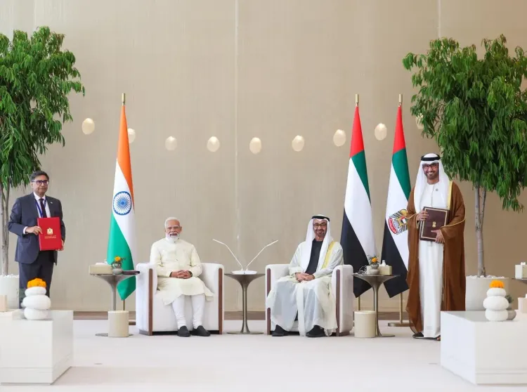 Modi, UAE President ink deals worth $5 bn in Abu Dhabi amid West Asia tensions