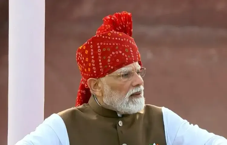 PM Modi launches 'Sapta Dhara' vision on Independence Day to power Viksit Bharat
