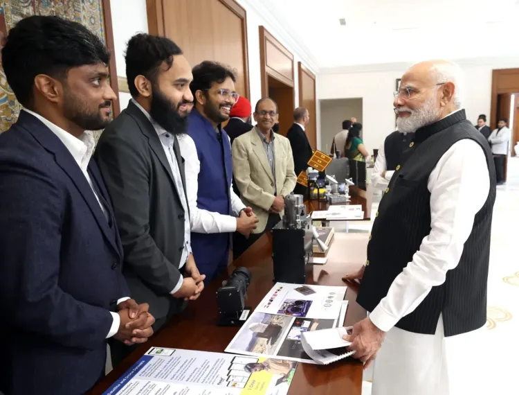 PM Modi urges space startups to serve farms, schools