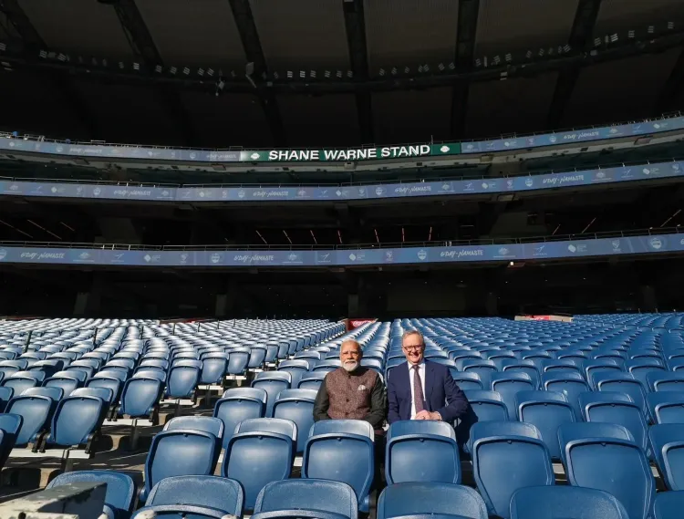 PM Modi Visits MCG with PM Albanese, Backs India-Australia Sports Ties
