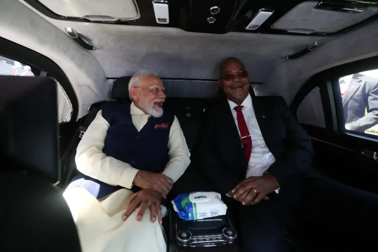 PM Modi Visits Seychelles National Botanical Garden with President Herminie