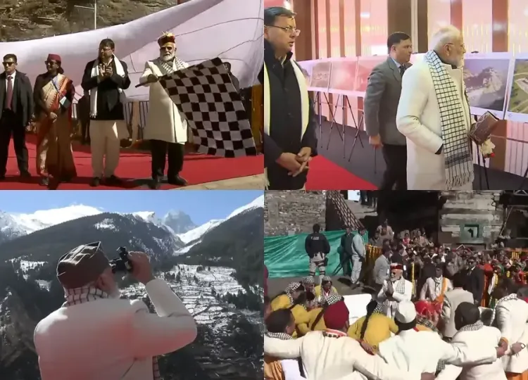 PM Modi Attends Uttarakhand Winter Tourism Showcase in Harsil