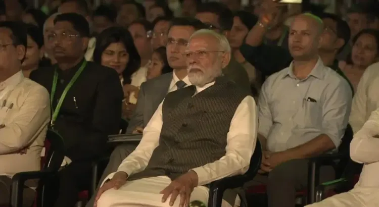 PM Modi watches 'Anand Math' stage play at Ekta Nagar Rashtriya Ekta Diwas