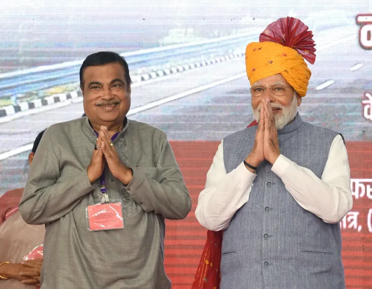 Did PM Modi Celebrate Nitin Gadkari's Birthday with Praise for His Infrastructure Impact?