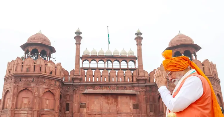 Modi's 13 Red Fort speeches: From 56 to 103 minutes, a vision tracker