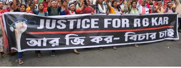 What Alternative Locations Did Police Suggest for the R.G. Kar Victim's Parents' Protest Rally?
