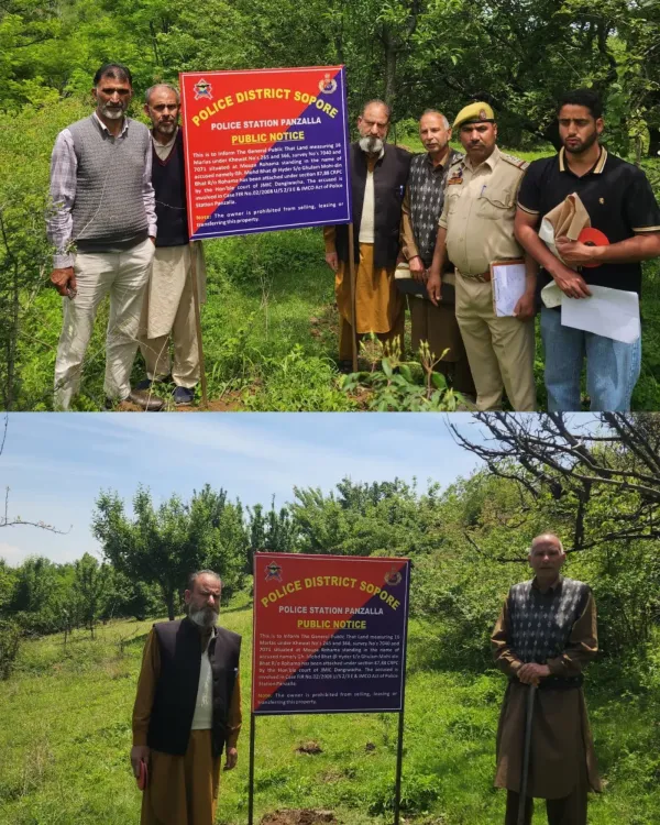 Sopore Police attach property of Hizbul Mujahideen handler based in Pakistan
