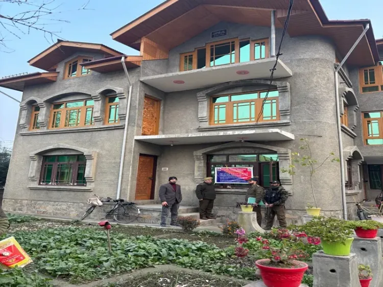 Did Police in Srinagar Attach a Drug Peddler's House Worth Rs 1 Crore?