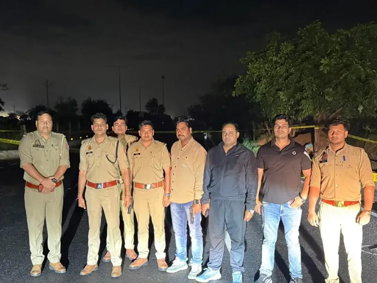 ग्रेटर नोएडा में गौ तस्कर घायल: पुलिस मुठभेड़ में बरामद हुए अवैध हथियार