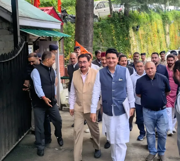Himachal BJP MLA Sudhir Sharma questioned in DA case, cries political vendetta