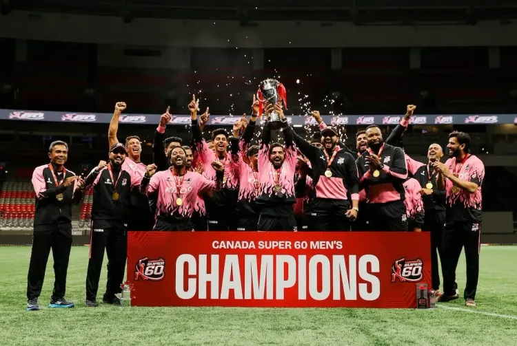 Toronto Sixers clinch Canada Super 60 double, beat Vancouver Anchors by 5 wickets