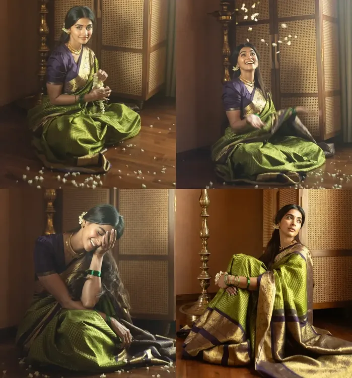 Did Pooja Hegde Just Revive a 70-Year-Old Saree from Her Vintage Closet?