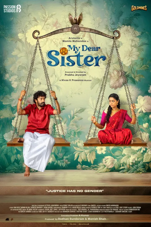 Is the post-production of Arulnithi and Mamta Mohandas's 'My Dear Sister' nearing its end?