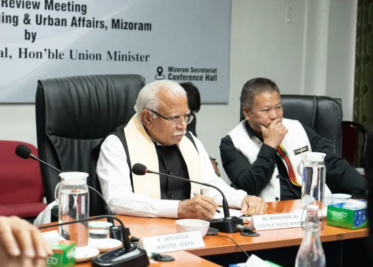 Manohar Lal Khattar pushes full dues recovery, smart meters in Mizoram power review